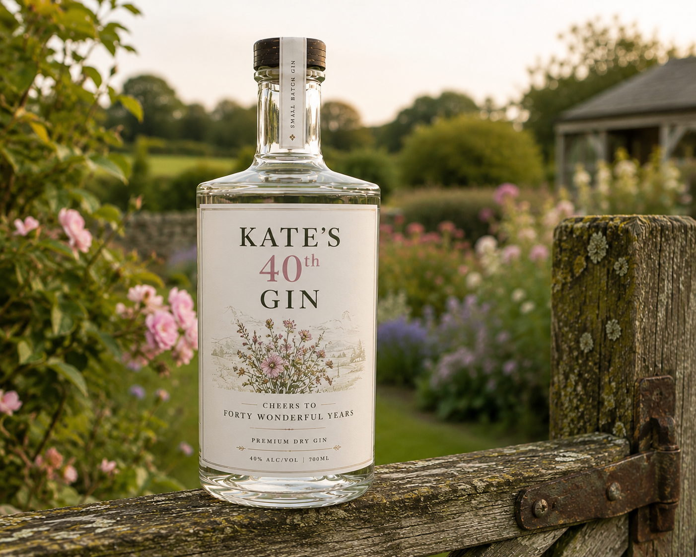 Personalised Gin Bottle Gift | Custom Gin Label UK